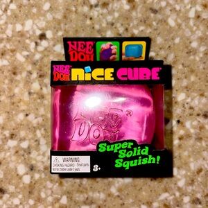 Brand New Authentic Needoh Nice Cube Pink